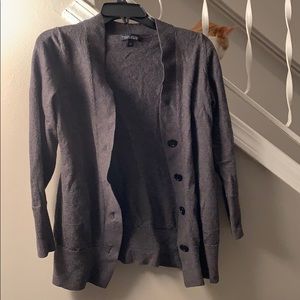 Banana Republic Charcoal Cardigan